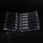 6 huller gennemsigtig frøbakke